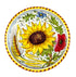 Borgioli - Sunflower on White Salad Bowl 20cm (7.9")