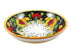 Borgioli - Pomegranate on Black Salad Bowl 30cm (11.8")