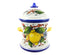 Borgioli - Lemons on White Medium Canister