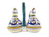 Sberna Deruta Oil & Vinegar Cruet Set