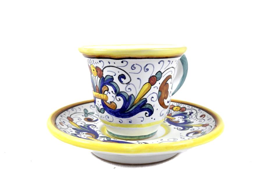 Sberna Deruta Espresso Cup & Saucer