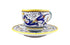 Sberna Deruta Cappuccino Cup & Saucer