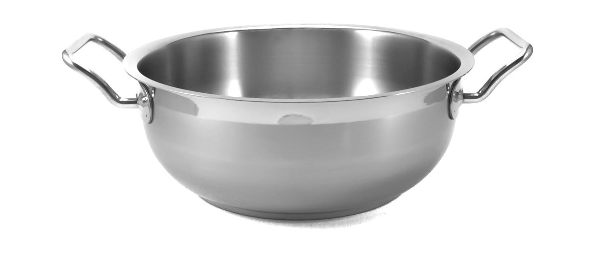 Silga Teknika World's Best Stainless Steel Cookware Risotto Pot 24cm Bombatina