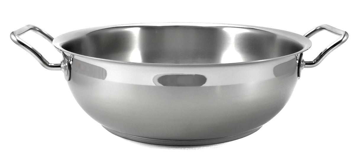 Silga Teknika World's Best Stainless Steel Cookware Risotto Pot 28cm Bombatina
