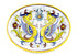 Sberna Raffaellesco Oval Platter - 38cm (15")