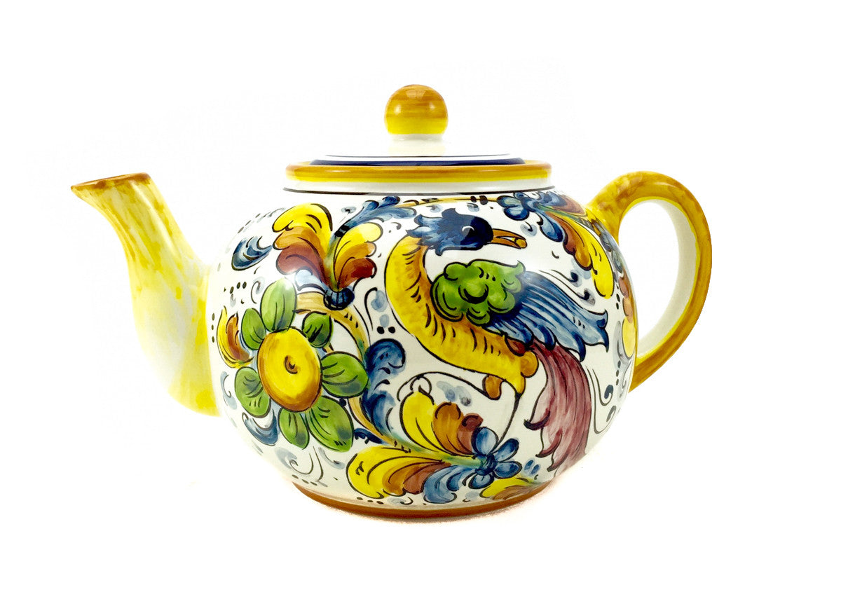 Borgioli - Birds of Paradise Classic Tea Pot