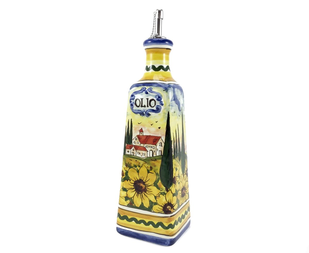 Borgioli - Paesaggio Square Oil Cruet 28cm (11")