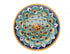 Sberna Geometric Peacock Aqua Serving Bowl - 25 cm