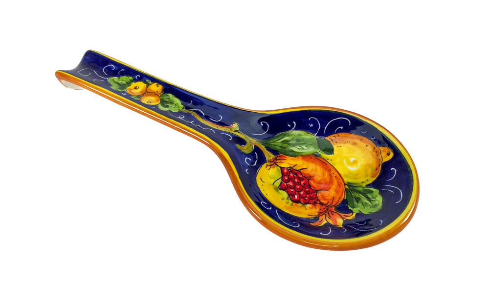 Borgioli - Mixed Fruits Spoon Rest