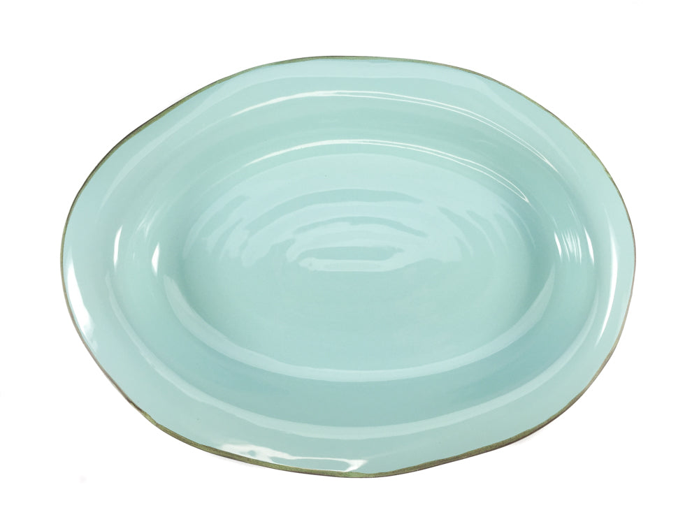 Medium Oval Serving Platter (curved rim)