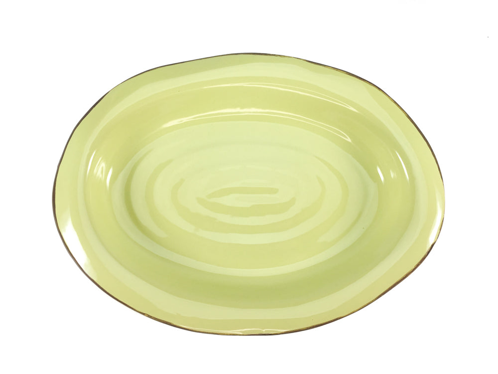 Medium Oval Serving Platter (curved rim)