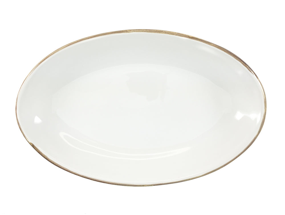 Large Smooth Oval Serving Platter