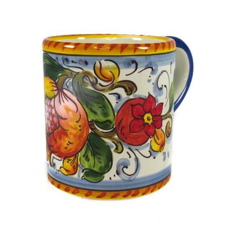 Borgioli - Pomegranate on White Small Mug