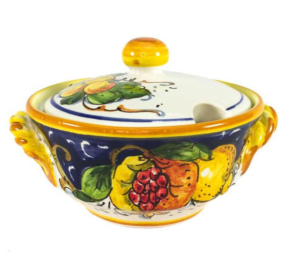 Borgioli - Mixed Fruits Sugar Bowl