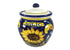 Borgioli - Sunflower on Blue Garlic Keeper