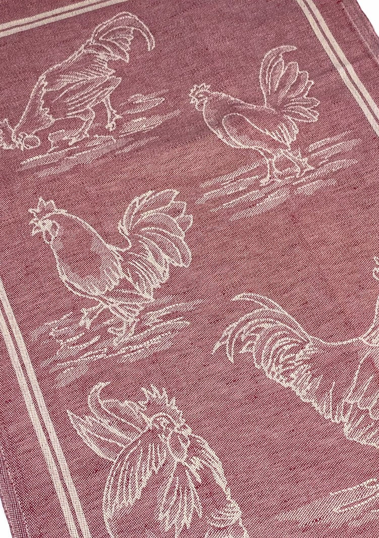 Tessitura Pardi "Gallo" Cotton/Linen Kitchen Towel
