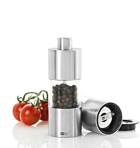 Ad-Hoc Classic Pepper/Salt Mill 13cm.