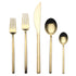 Mepra - Due Ice Gold 5 Pc Place Setting