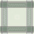 Tissus Toselli Olivia Green Tablecloth