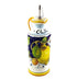 Borgioli - Lemons on Blue Oil Cruet 15cm (5.9")