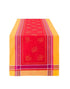 Tissus Toselli Olivia Yellow/Red Table Runner