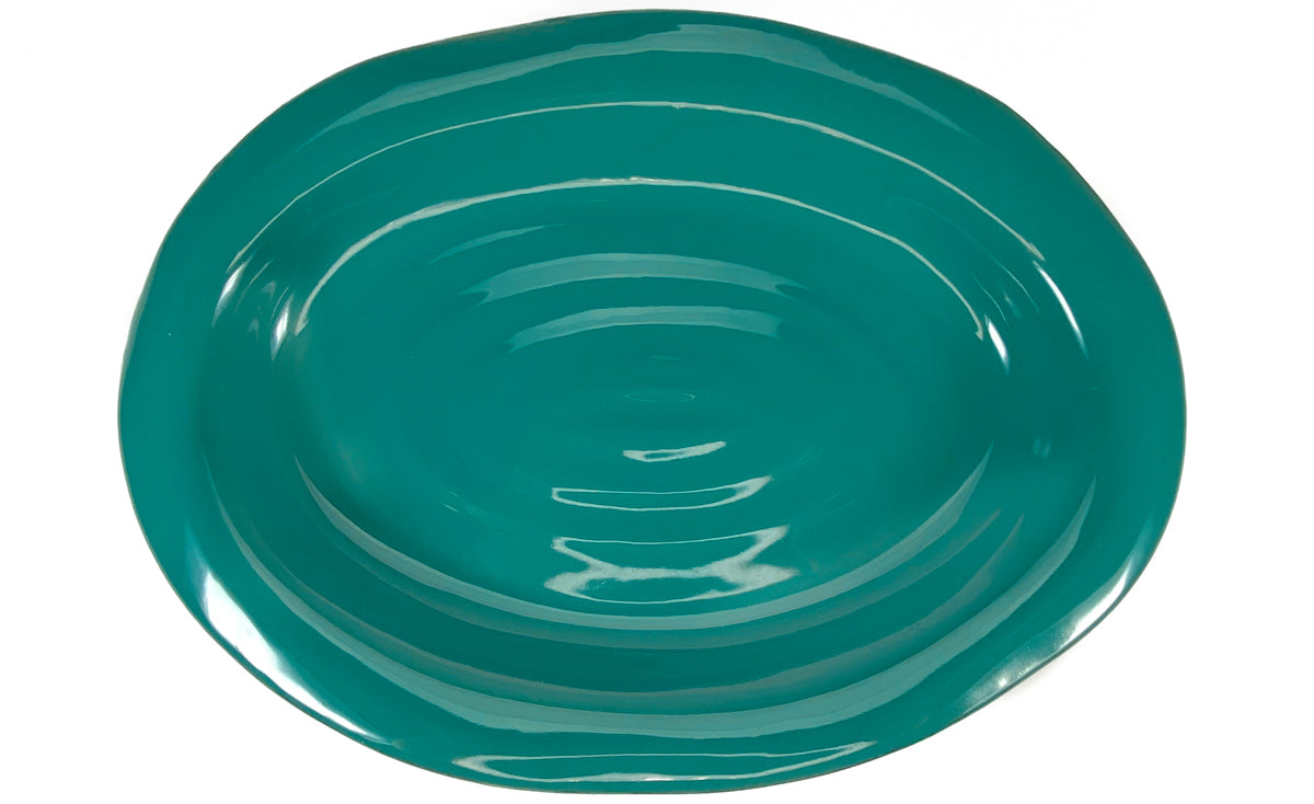 Medium Oval Serving Platter (curved rim)