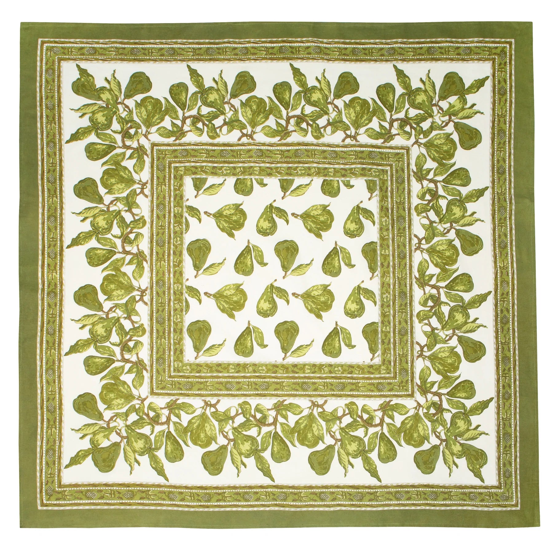 Orchard Pear Green Tablecloth