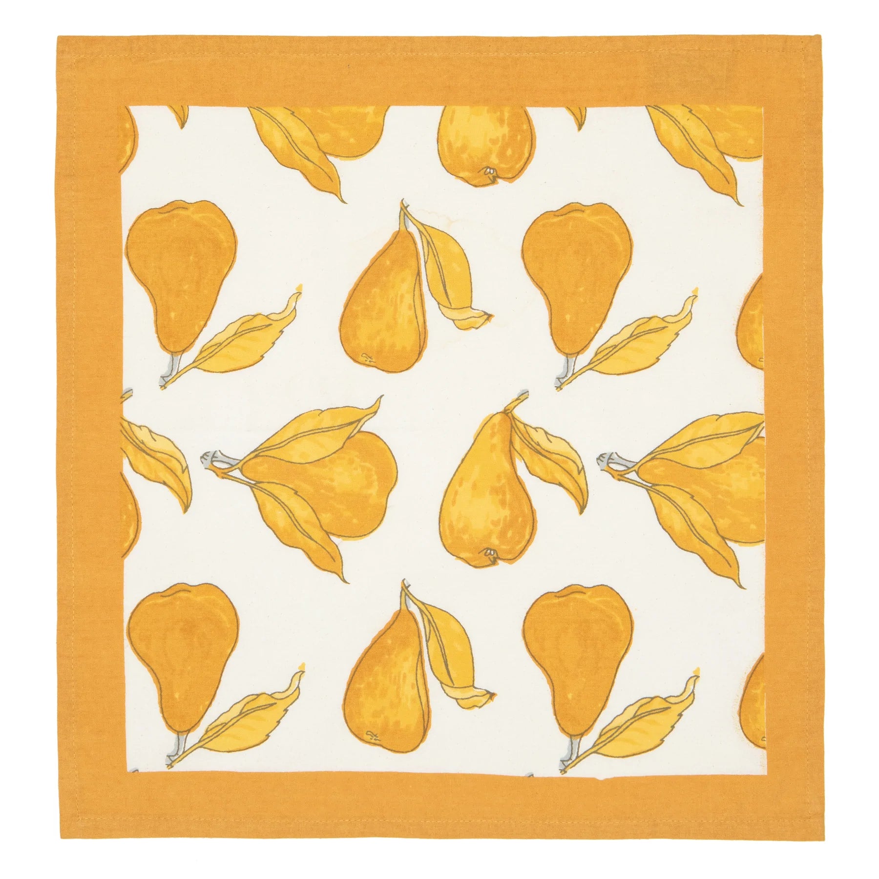 Orchard Pear Mustard/Grey Napkin