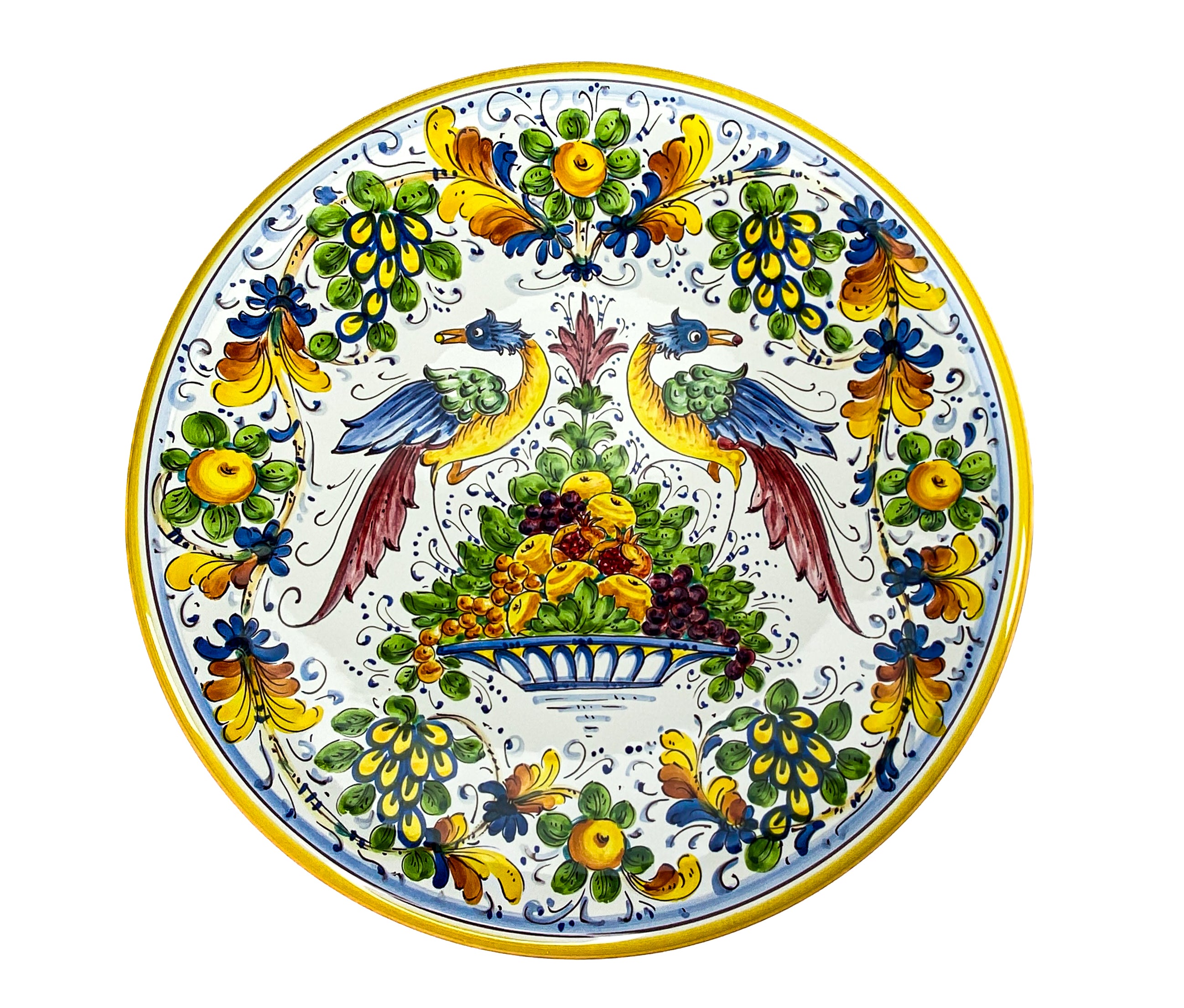 Borgioli - Birds of Paradise Round Platter 40cm (15.75")