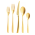 Bugatti Riviera Gold 5 Piece Placesetting - Sandblast Finish