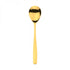 Bugatti Riviera Gold Serving Spoon - Shiny Finish