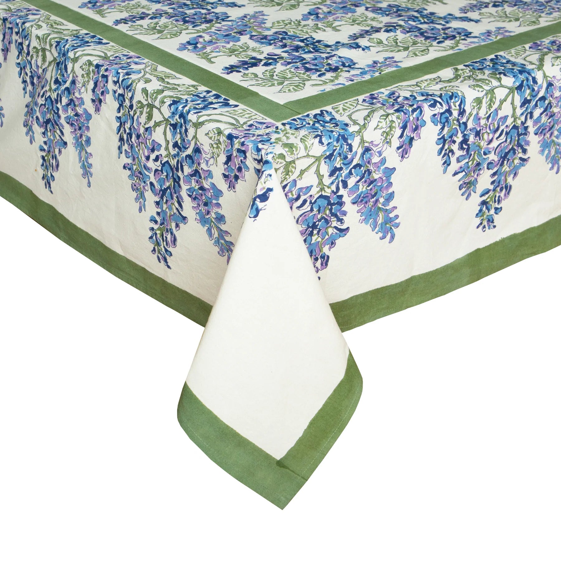 Wisteria Green & Blue Tablecloth