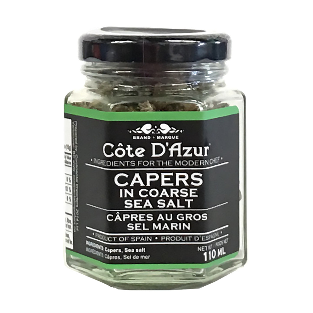 Cote d'Azur Capers in Salt