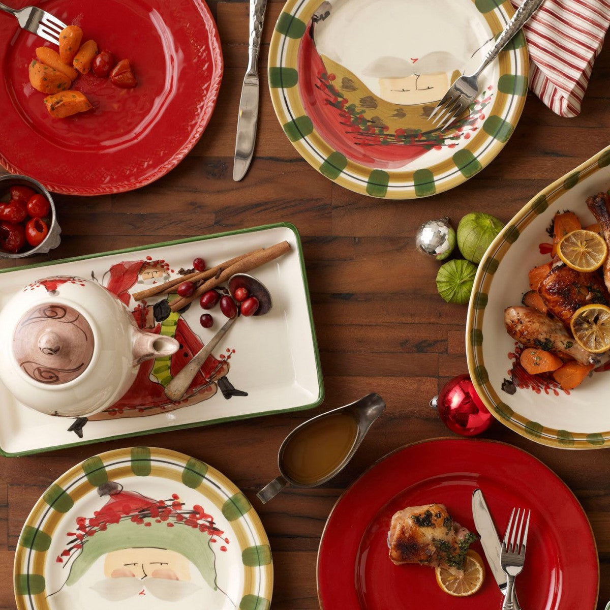 Old Saint Nick Dinner Plate
