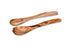 Olive Wood Slim Salad Set