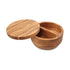 Swiss Olive Wood Double Salt Keeper