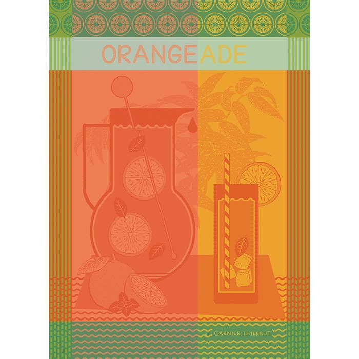 Garnier Thiebaut "Orangeade Maison" Kitchen Towel