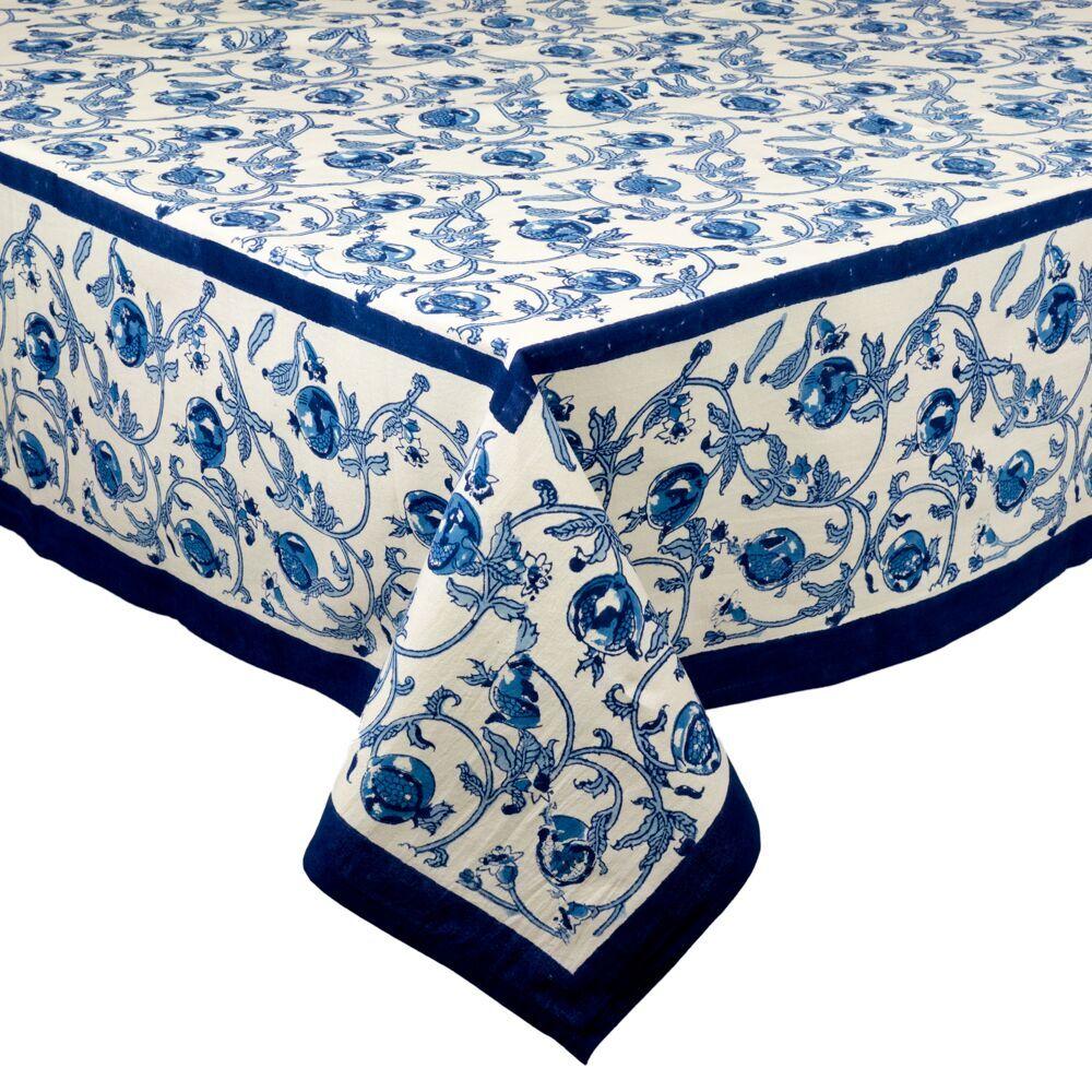 Granada Blue Tablecloth